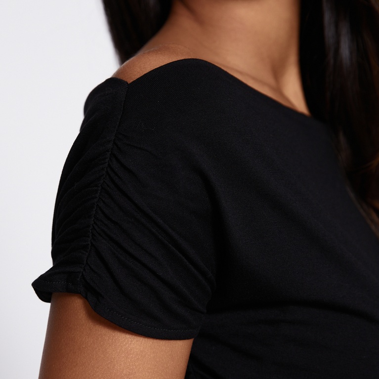 Off-shoulder top "Franca" Black